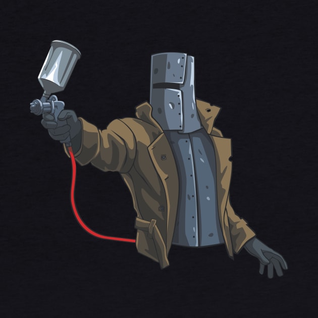 Ned Kelly paint gun by Roryjas